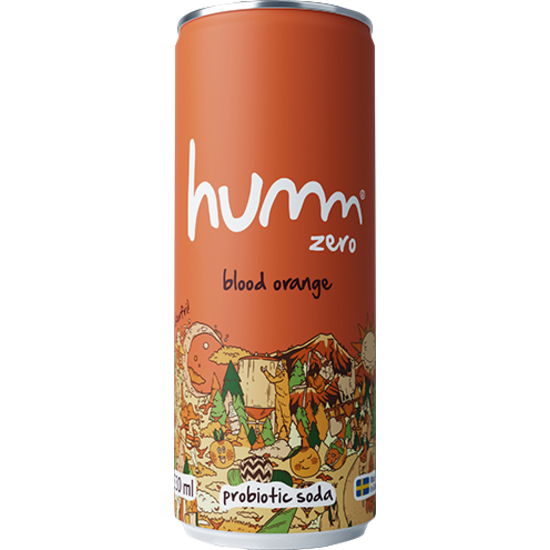 Humm Zero Blood Orange 330 ml