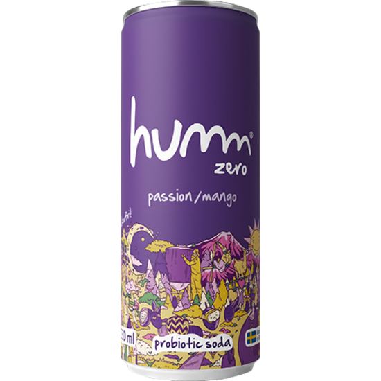 Humm Zero Passion Mango 330 ml