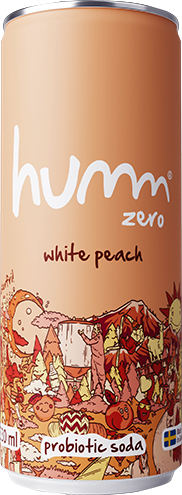 Humm Zero White Peach 330 ml