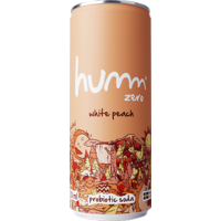 Humm Zero White Peach 330 ml