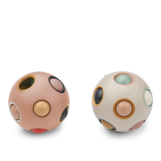 LIEWOOD Solene Pusselboll Pale Tuscany multi mix 2-pack