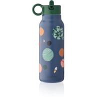 LIEWOOD Falk Vattenflaska Universe/Classic Navy 350 ml