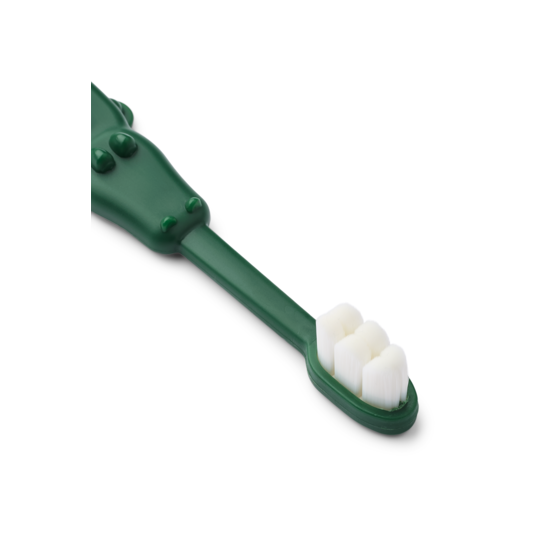 LIEWOOD Fabio Babytandborste Yellow Mellow/Garden Green