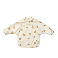 LIEWOOD Merle Långärmad haklapp Elephant/Creme de la Creme