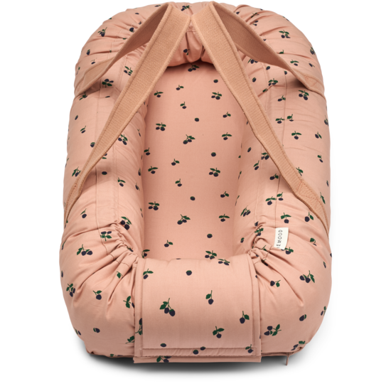 LIEWOOD Gro Babynest Mini Berry/Pale Tuscany