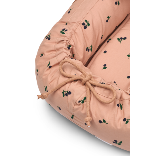 LIEWOOD Gro Babynest Mini Berry/Pale Tuscany