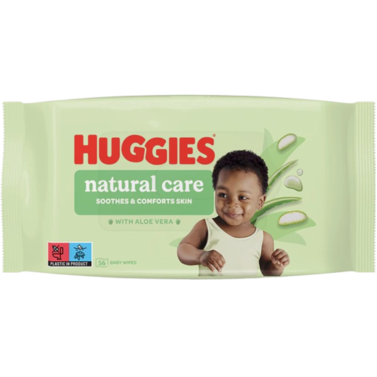 Huggies Våtservetter Natural Care 56 st