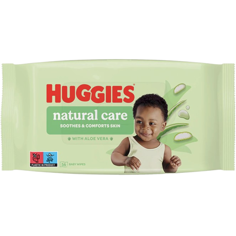 Huggies Våtservetter Natural Care 56 st