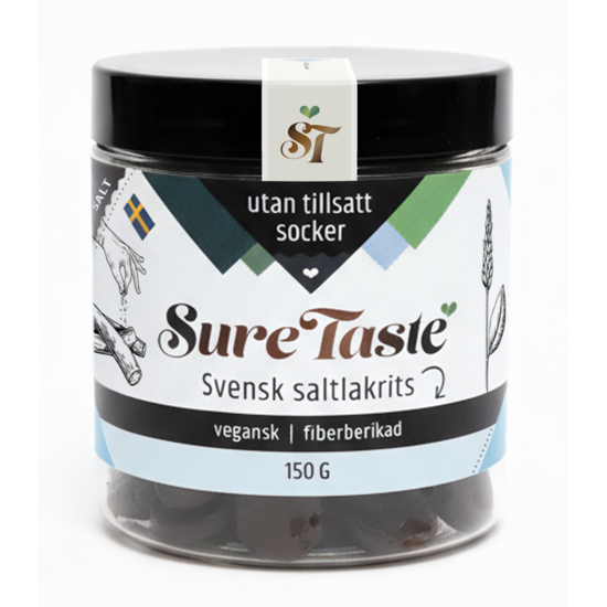 Sure Taste Saltlakrits 150 g