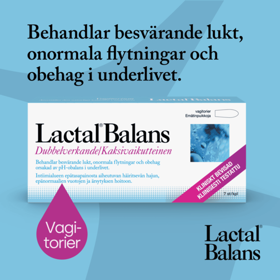 Lactal Balans Vagitorium 7 st