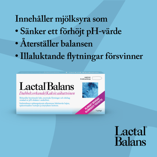 Lactal Balans Vagitorium 7 st