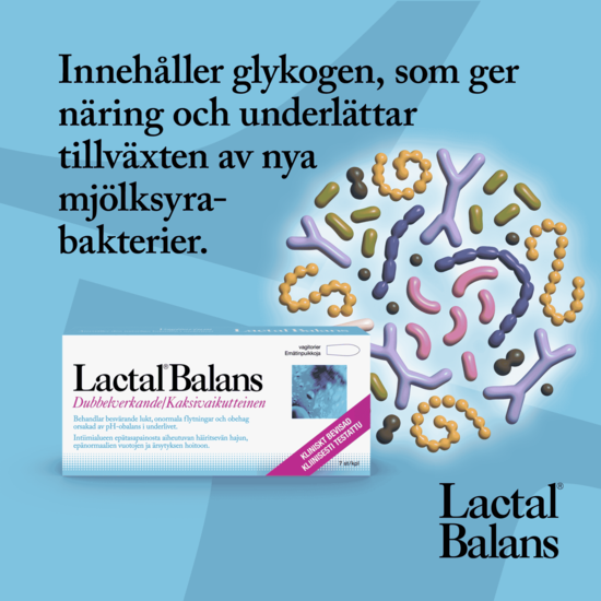 Lactal Balans Vagitorium 7 st