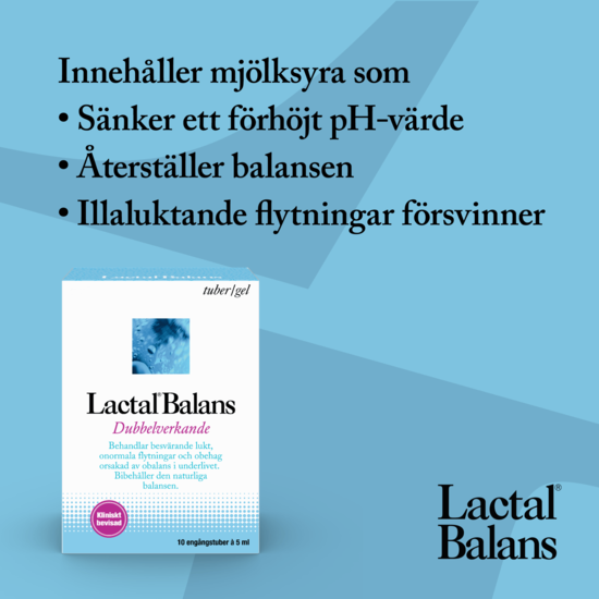 Lactal Balans gel 10 x 5 ml