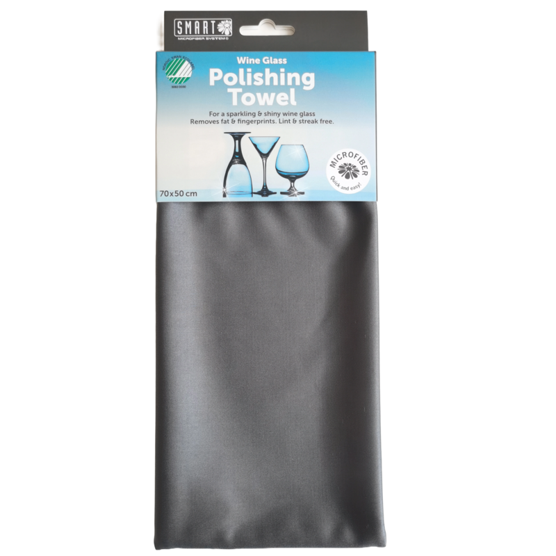 Smart Microfiber Polishing Towel för Vinglas 1 st