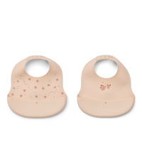 LIEWOOD Ember Haklapp Mini Butterfly/Apple Blossom 2-pack