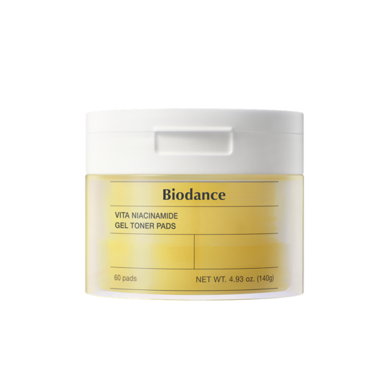 Biodance Vita Niacinamide Gel Toner Pads 60 st