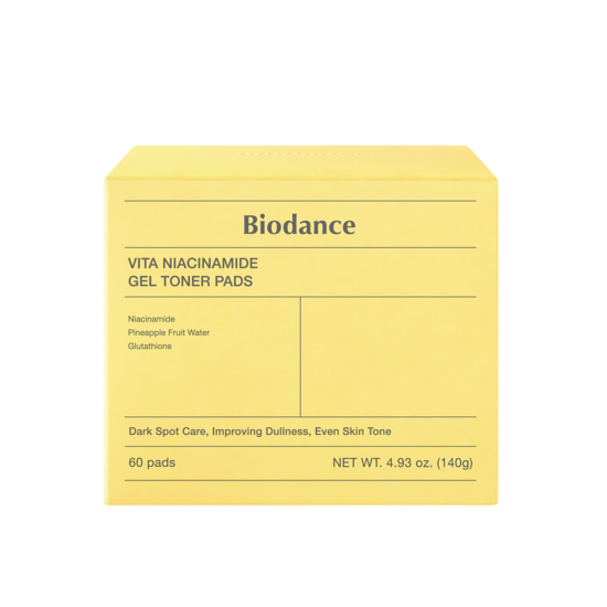 Biodance Vita Niacinamide Gel Toner Pads 60 st