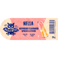 HealthyCo Nella White Choco Raspberry Sticks 29 g