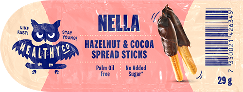 HealthyCo Nella Hazelnut Sticks 29 g