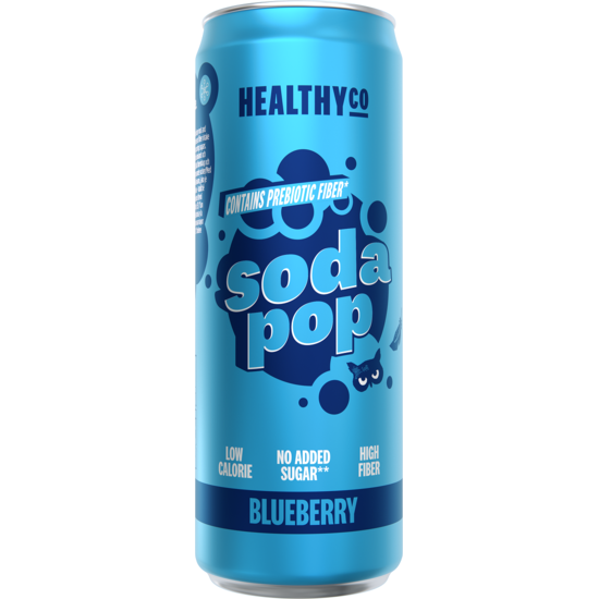 HealthyCo Soda Pop Blueberry 330 ml