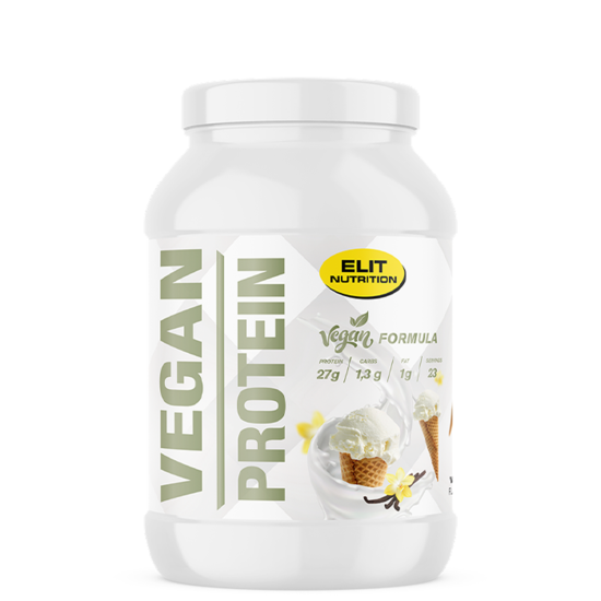 Elit Nutrition Vegan Protein Laktosfri Proteinpulver Vanilj 750 g