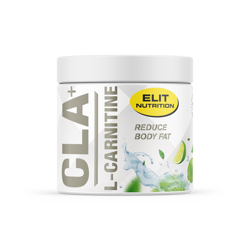 Elit Nutrition CLA + L-Carnitine Fettförbränningspulver Citrus 180 g