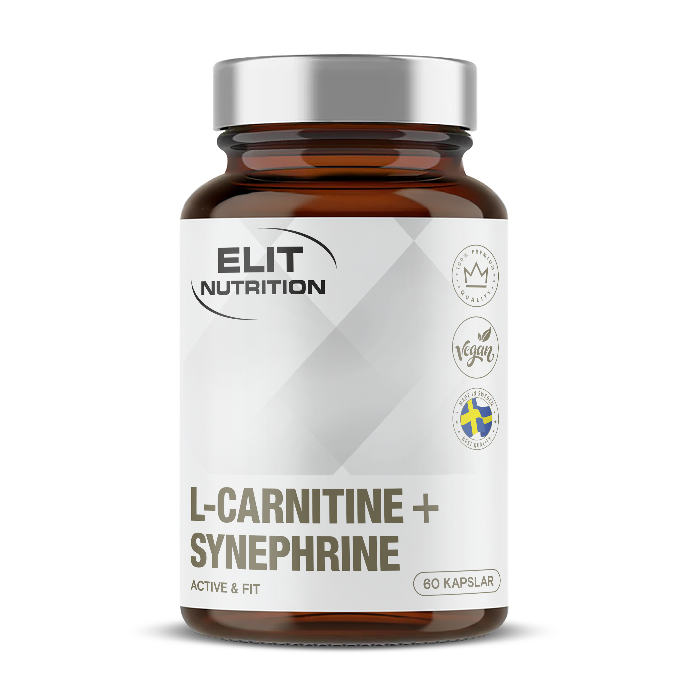 Köp Elit Nutrition L-carnitine + Synephrine 60 kapslar