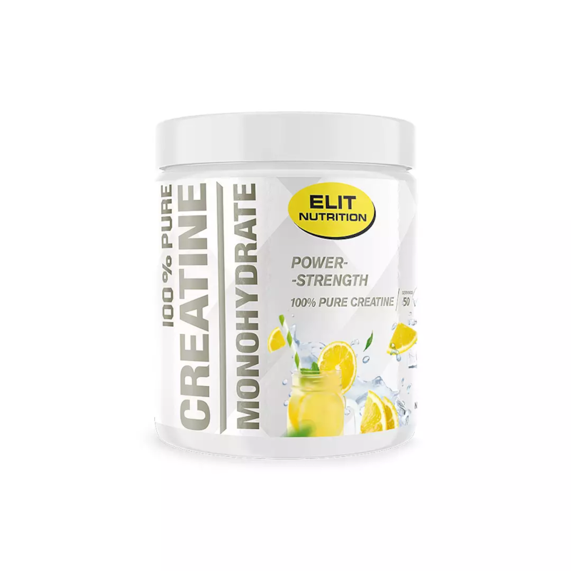 Elit Nutrition 100% Pure Kreatin Monohydrat Lemonad 300 g