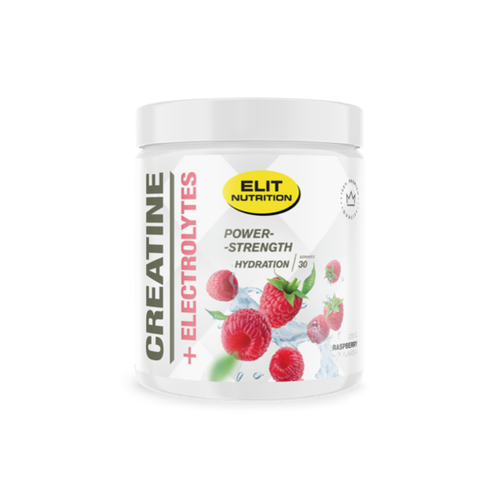 Elit Nutrition Kreatin + Elektrolyter Raspberry 300 g
