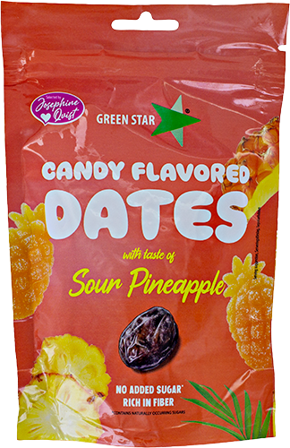 Green Star Dates Sour Pineapple 90 g