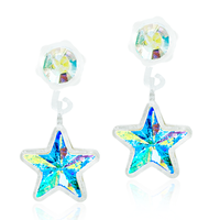 Blomdahl MP Pendant Star 4/6 mm Rainbow