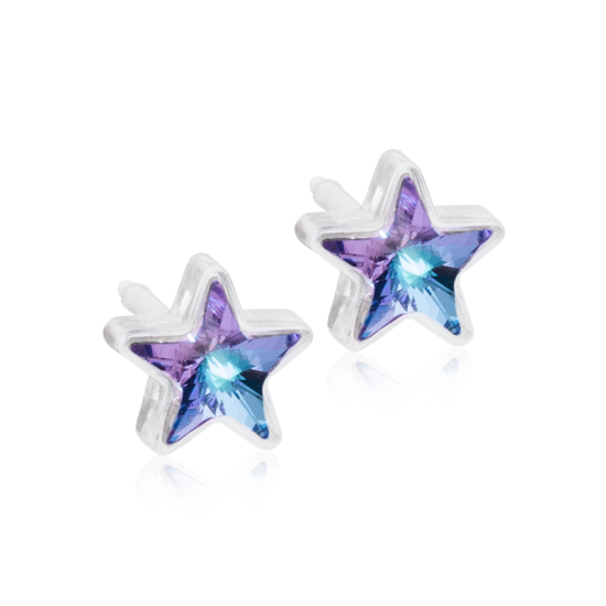 Blomdahl MP Star 6 mm Lilac Shimmer