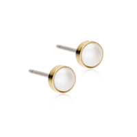 Blomdahl GT Bezel Pearl 5 mm White