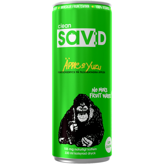 Clean sav:D Äpple/Yuzu 330 ml
