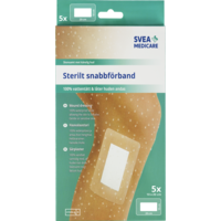 Svea Medicare Sterilt Vattentätt Förband 10 x 20 cm 5 st