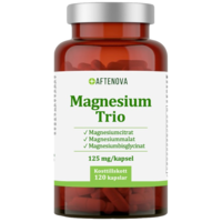 AfteNova Magnesium Trio 125 mg 120 kapslar 