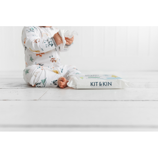 Kit & Kin Våtservetter 60-pack