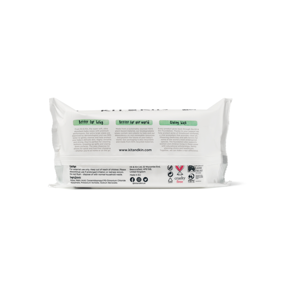 Kit & Kin Våtservetter 60-pack