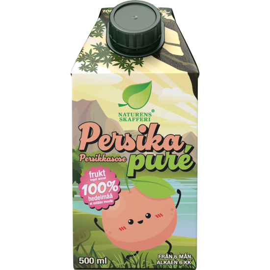 Naturens Skafferi Persikapuré 100% 500 ml
