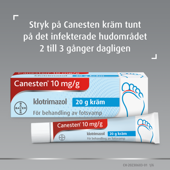 Canesten Kräm 1% 20 g