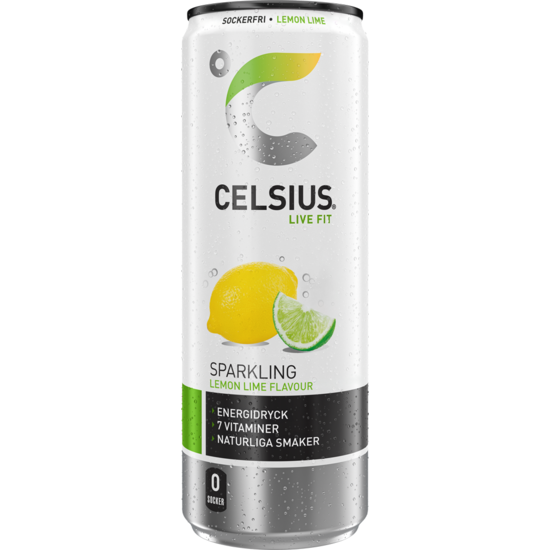 Celsius Citron Lime 355 ml
