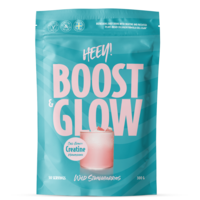 Heey! Boost & Glow Kreatin + Coll-egan Smultron 300 g