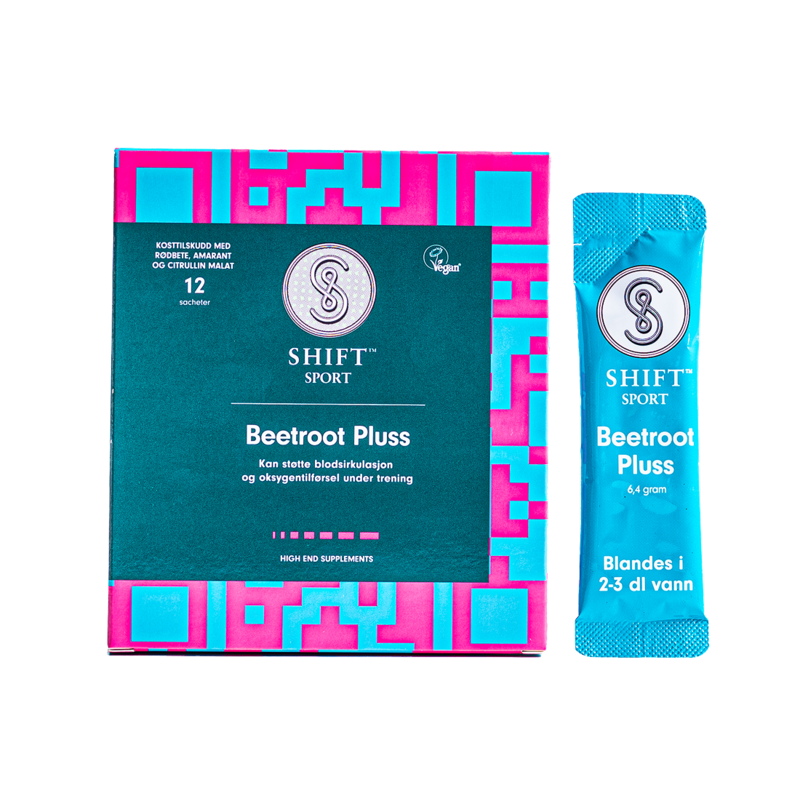 SHIFT Sport Beetroot Pluss Sachet 12 st