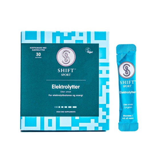 SHIFT Sport Elektrolyter Neutral Sachet 30 st x 2,4 g