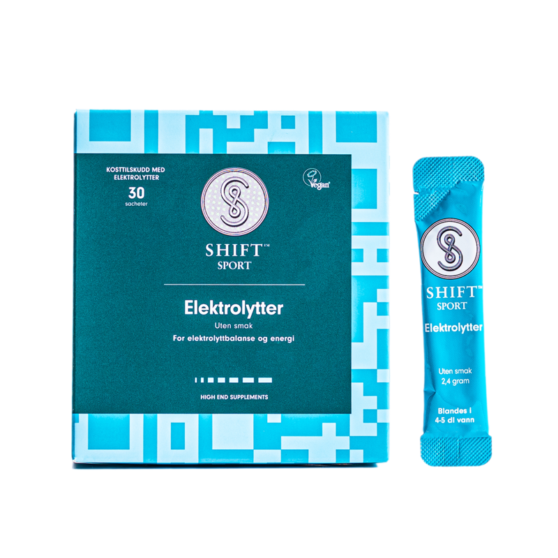 SHIFT Sport Elektrolyter Neutral Sachet 30 st x 2,4 g