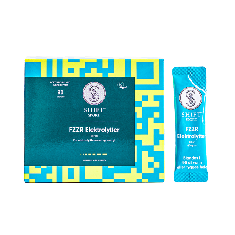 SHIFT Sport Elektrolyter FZZR Citron Sachet 30 st x 2,4 g