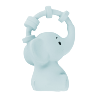 Carlo Baby Bit/Badleksak Ljusblå Elefant