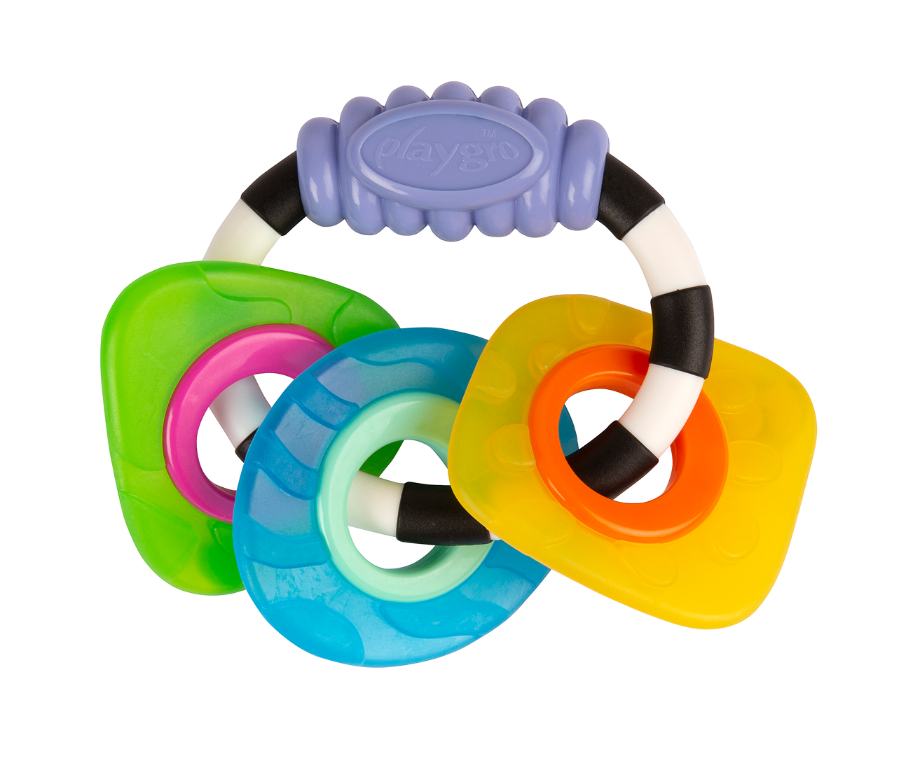 Playgro Textured Teething Rattle 0m+