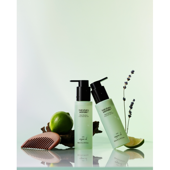 haruharu Wonder Black Bamboo Frizz-free Hair Oil 80 ml
