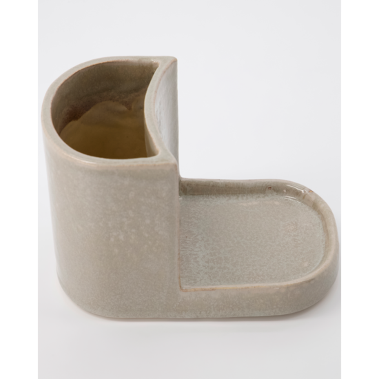 Meraki Borste- & Tvålhållare Shellish Grey